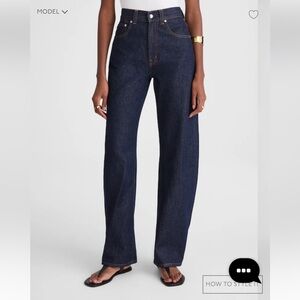 NWT Madewell The Balloon Jean